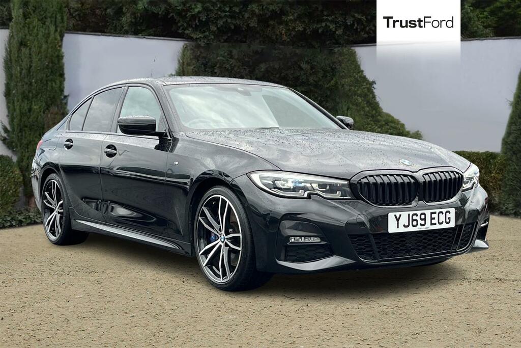 BMW 3 Series 2.0 320D M Sport Saloon Euro 6 Black