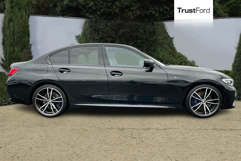 BMW 3 Series 2.0 320D M Sport Saloon Euro 6 Black #3