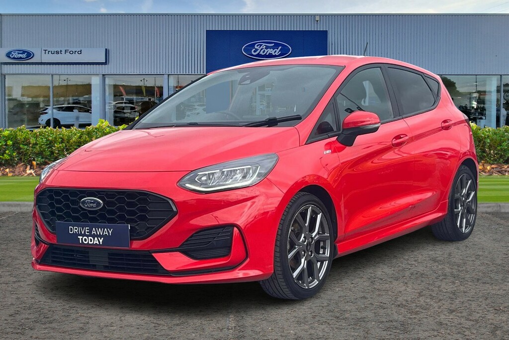 Ford Fiesta St-line Red #5