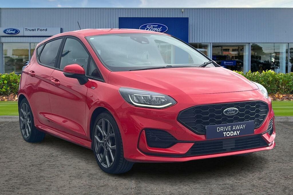 Ford Fiesta St-line Red