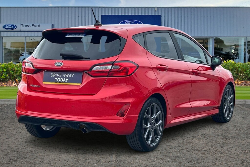 Ford Fiesta St-line Red #4