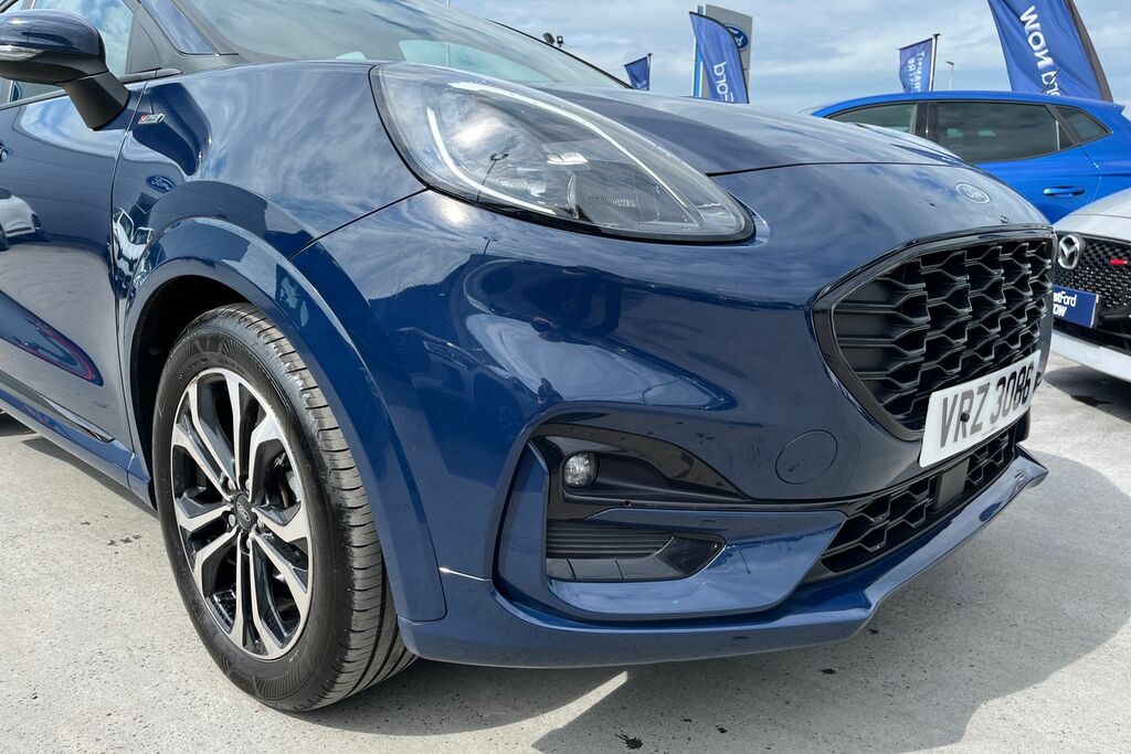 Ford Puma 1.0 Ecoboost Hybrid Mhev St-line X Blue #24