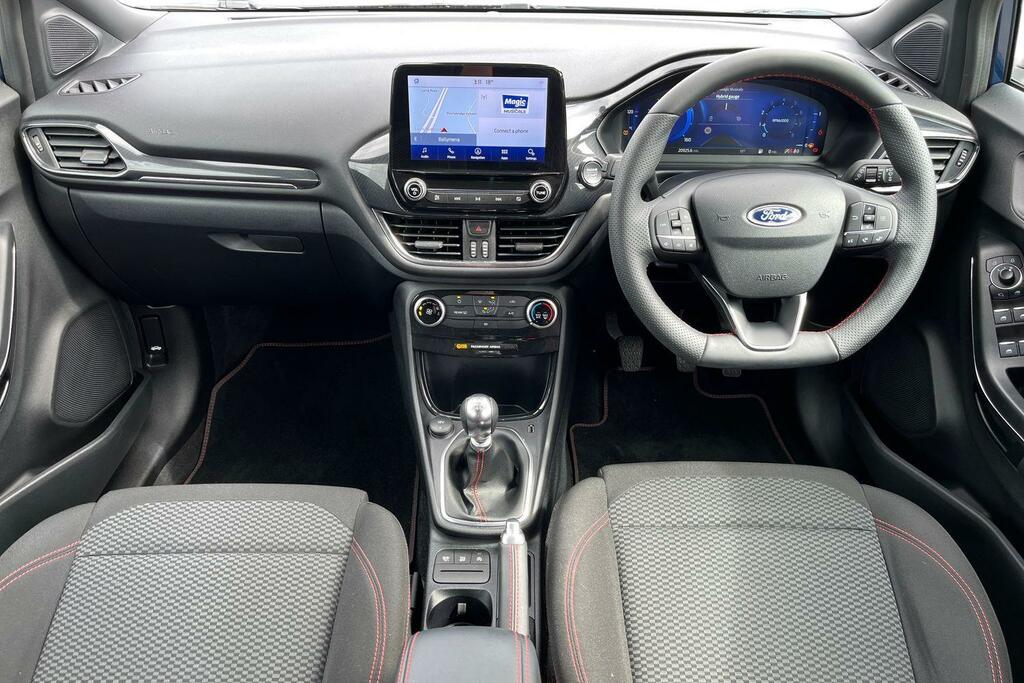 Ford Puma 1.0 Ecoboost Hybrid Mhev St-line X Blue #10