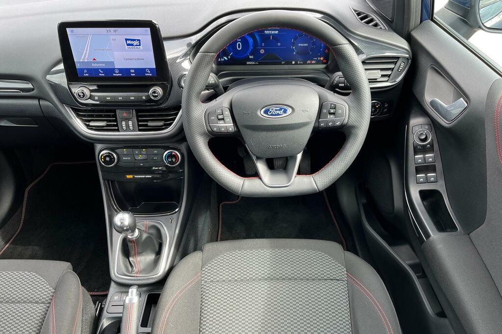 Ford Puma 1.0 Ecoboost Hybrid Mhev St-line X Blue #11