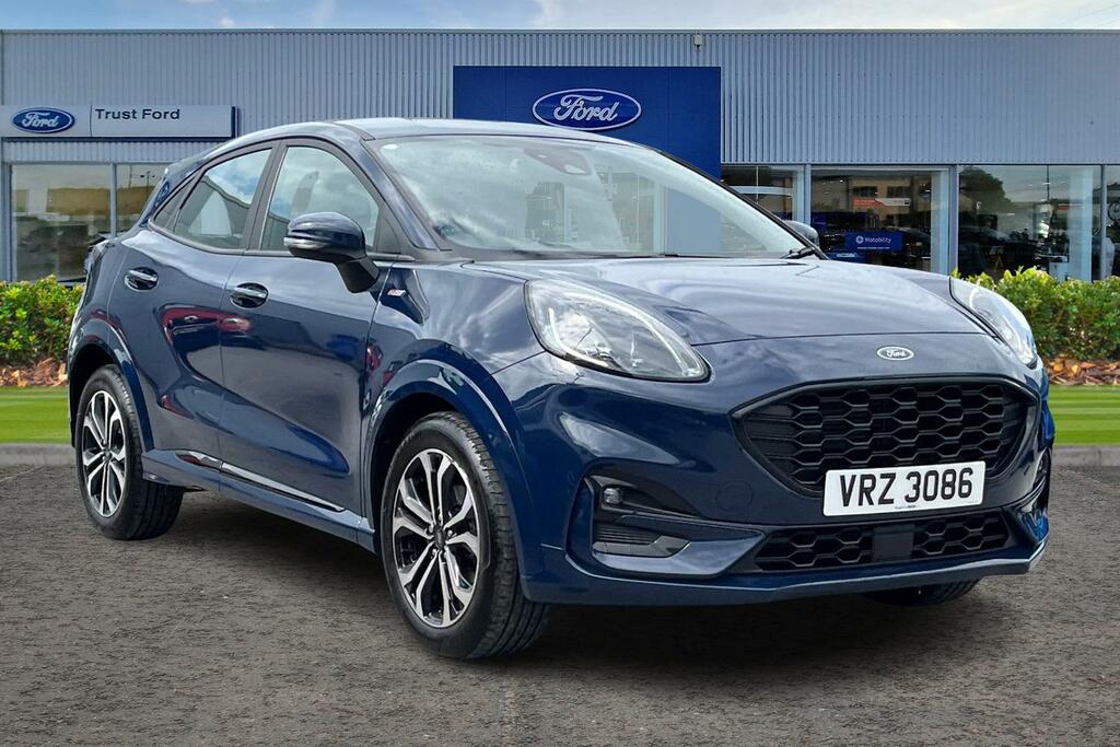 Ford Puma St-line Blue