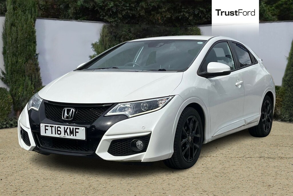 Honda Civic Sport White #5
