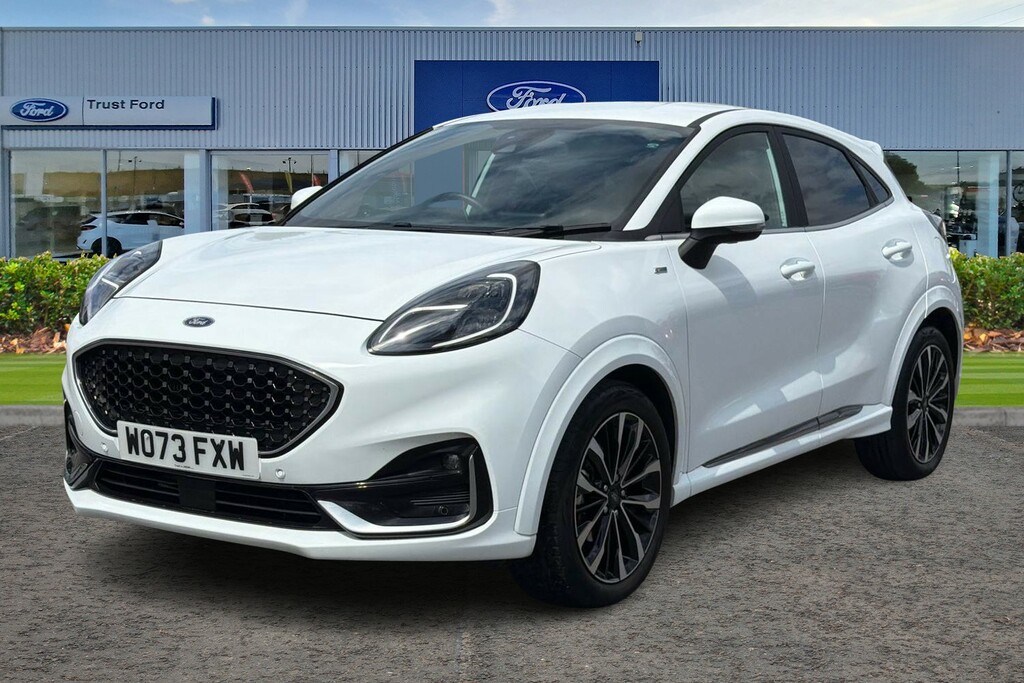 Ford Puma St-line Vignale White #5