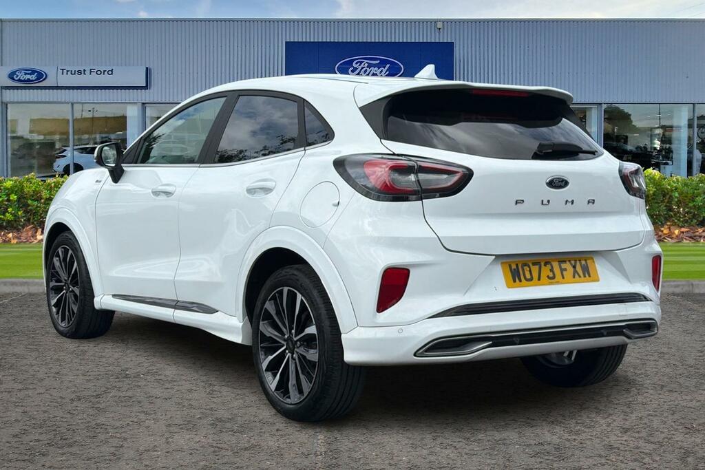 Ford Puma St-line Vignale White #2