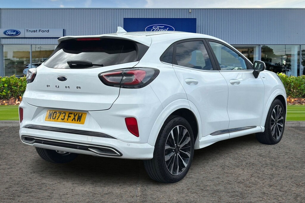 Ford Puma St-line Vignale White #4