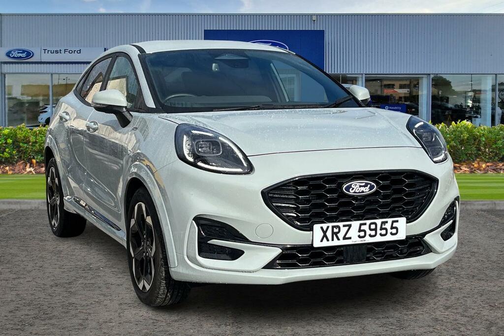 Ford Puma 1.0 Ecoboost Hybrid Mhev 155 St-line X Dct White #1