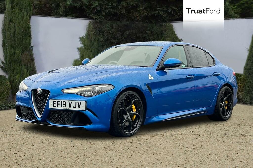 Alfa Romeo Giulia 2.9 V6 Bi-turbo Quadrifoglio Saloon Aut Blue #5