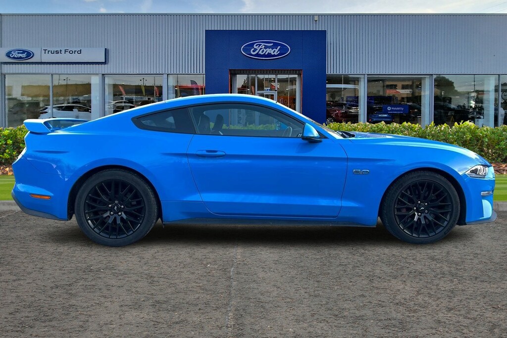 Ford Mustang Gt Blue #3