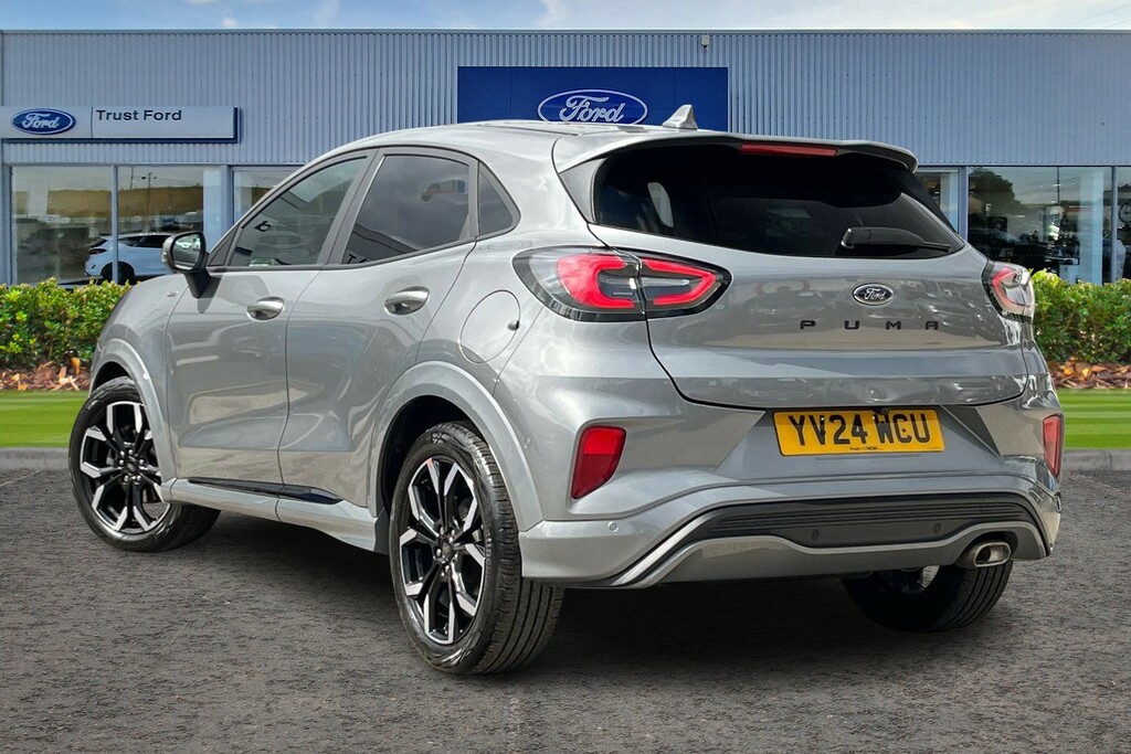 Ford Puma 1.0T Ecoboost Mhev St-line X Suv Hybrid Silver #2