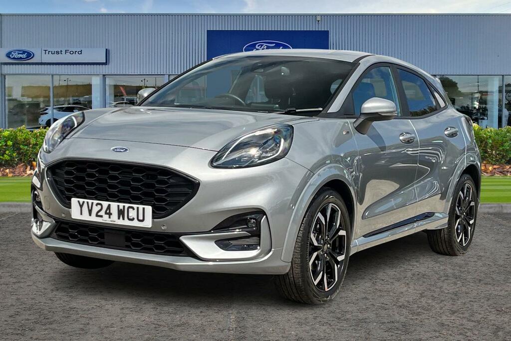 Ford Puma 1.0T Ecoboost Mhev St-line X Suv Hybrid Silver #5