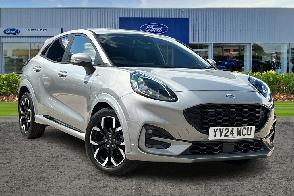 Ford Puma 1.0T Ecoboost Mhev St-line X Suv Hybrid Silver