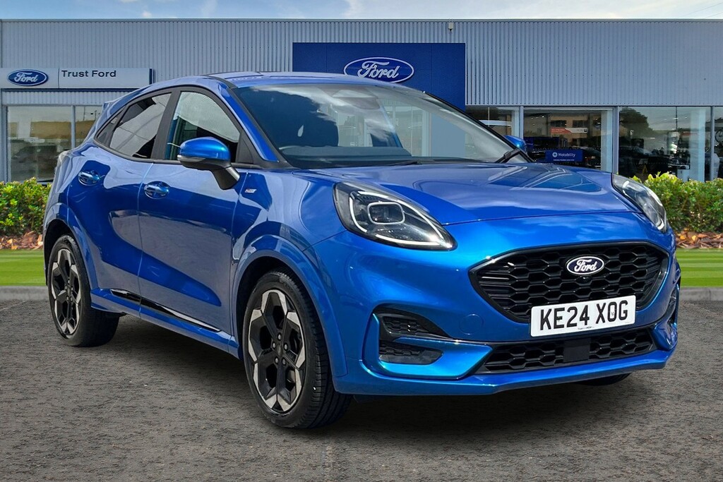 Ford Puma St-line X Blue