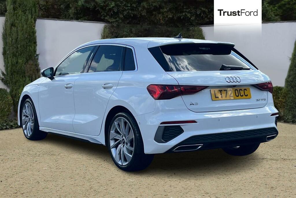 Audi A3 S Line White #2