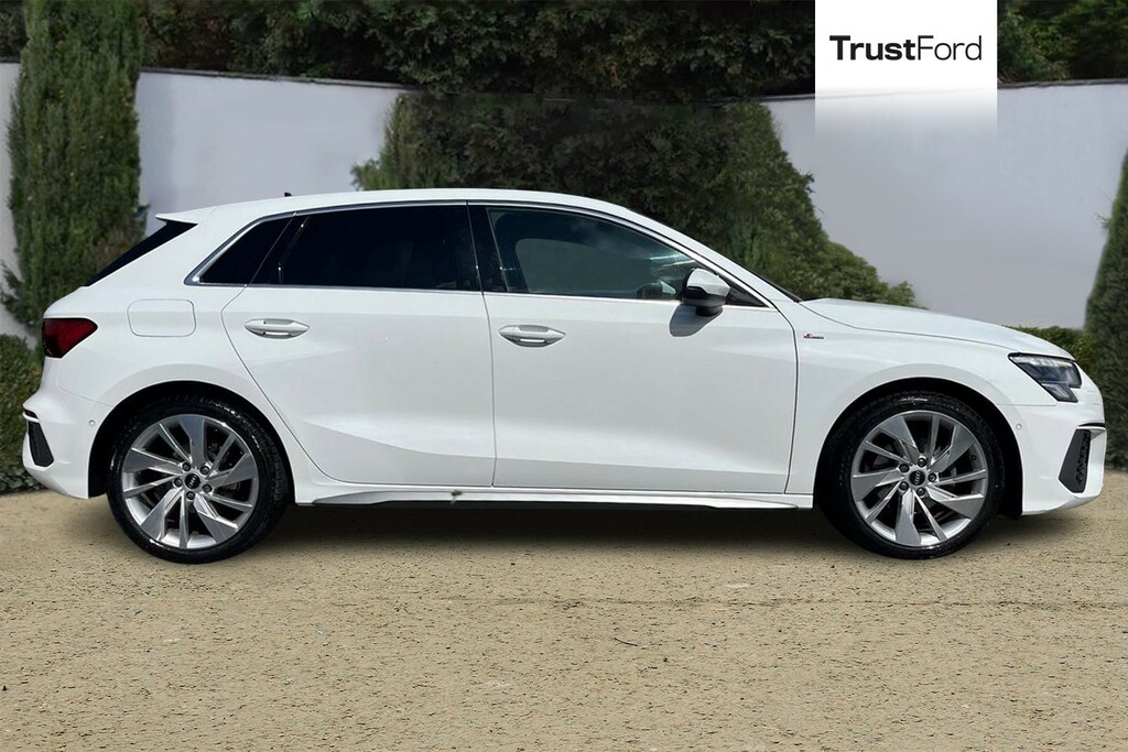 Audi A3 S Line White #3