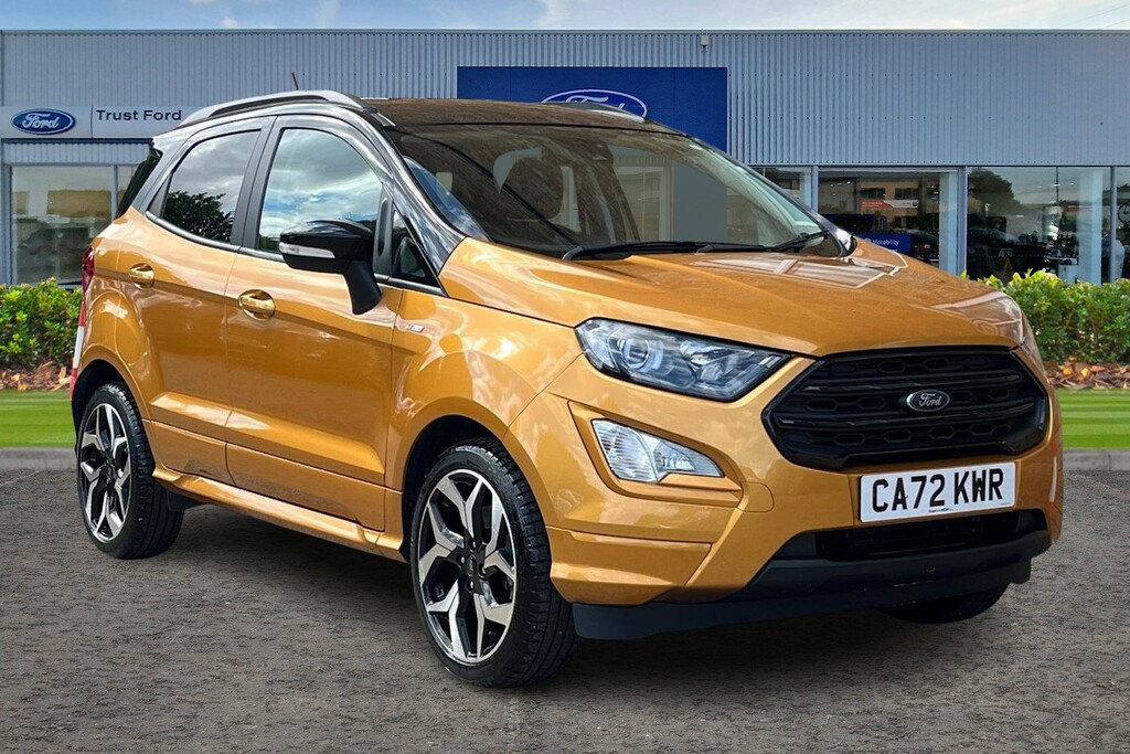 Ford Ecosport St-line Yellow