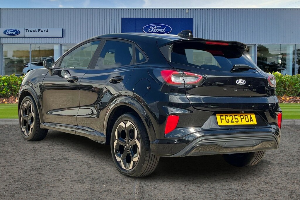 Ford Puma 1.0T Ecoboost Mhev St-line X Suv Hybrid FG25POA Black #2