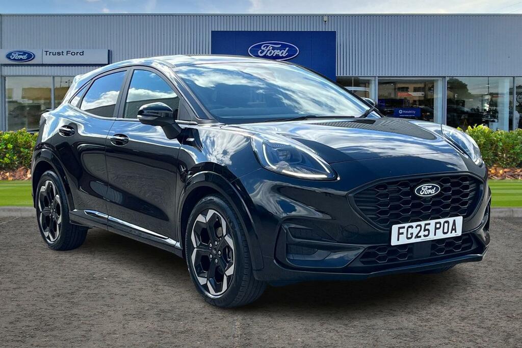 Ford Puma 1.0T Ecoboost Mhev St-line X Suv Hybrid Black