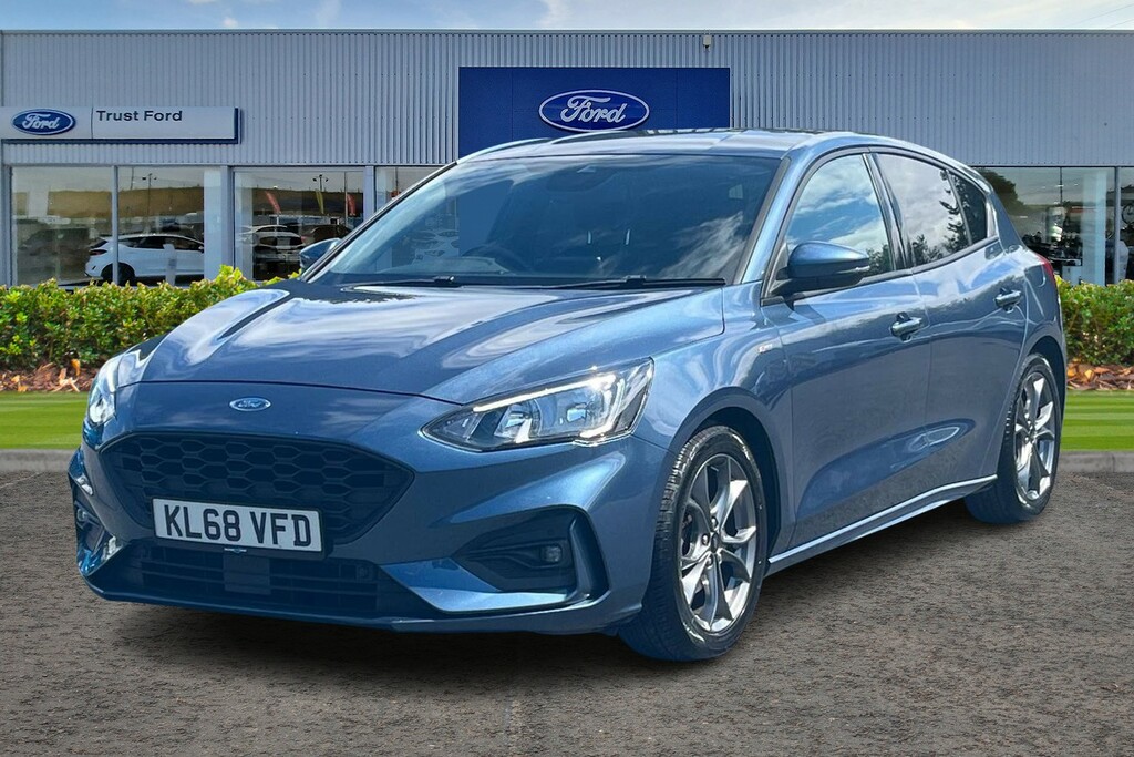 Ford Focus St-line Blue #5