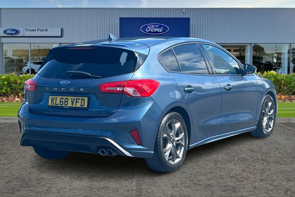 Ford Focus St-line Blue #4