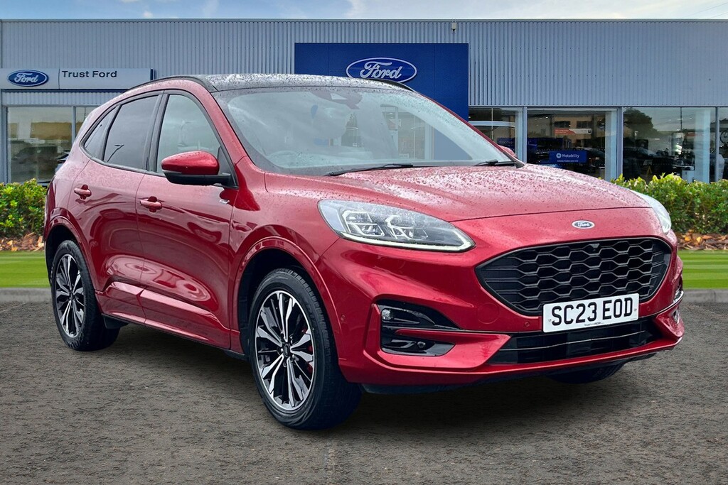 Ford Kuga 2.5 Ecoboost Duratec 14.4Kwh St-line X Suv Pet Red