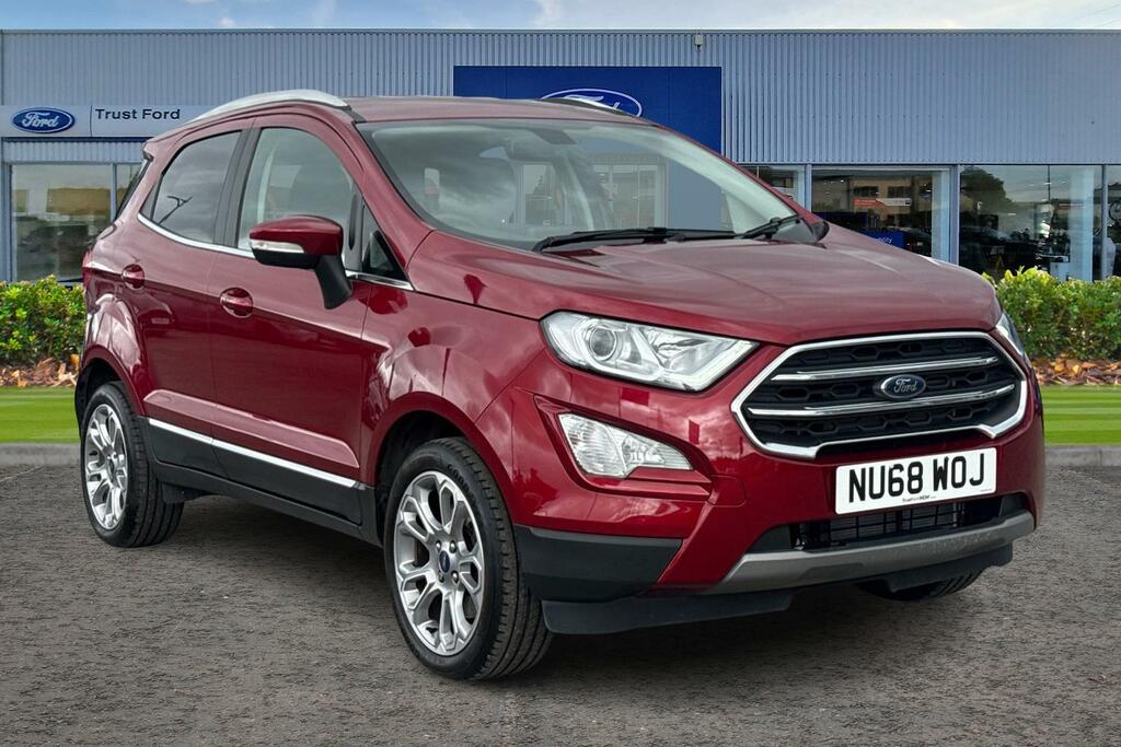 Ford Ecosport Titanium Red