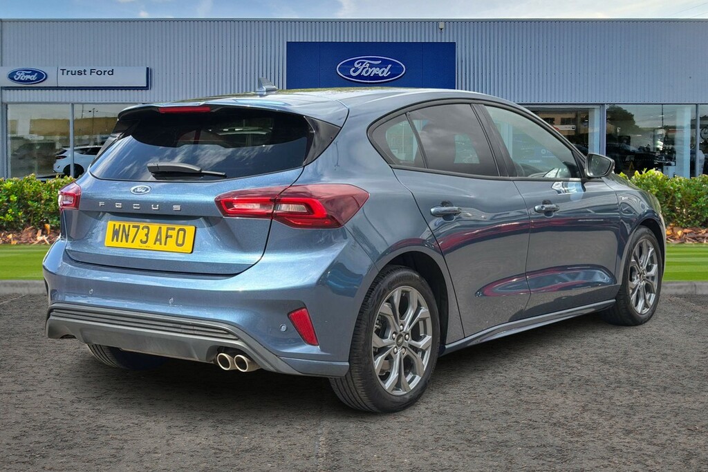 Ford Focus St-line Blue #4