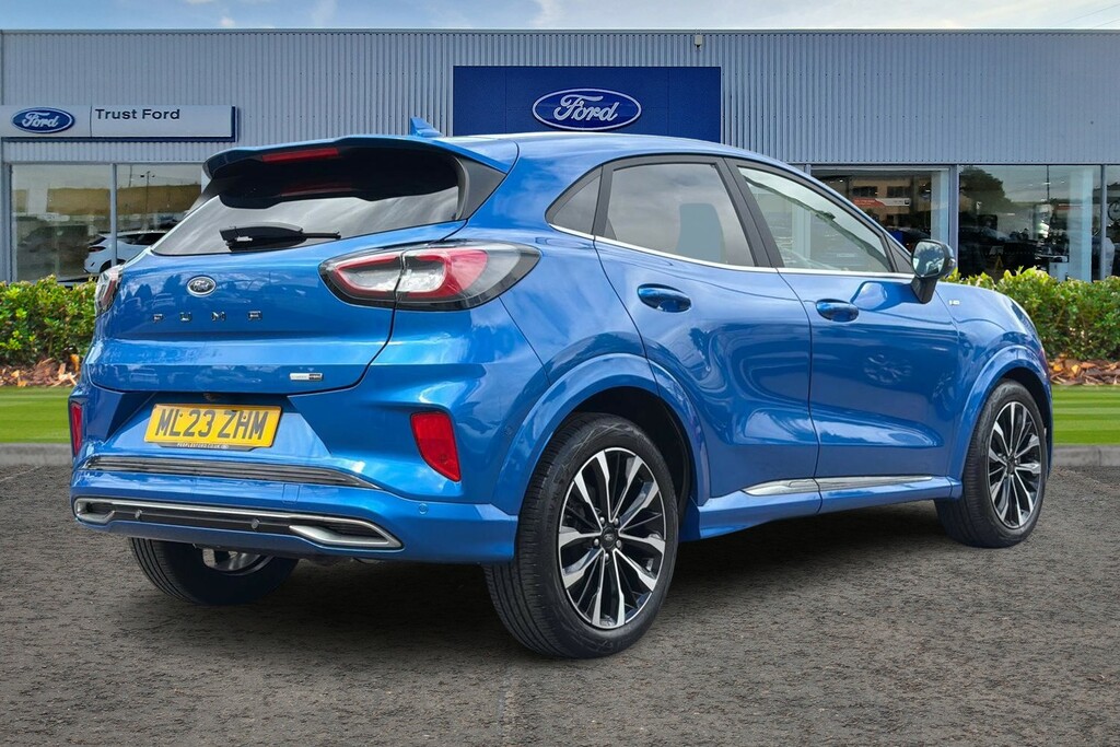 Ford Puma St-line Vignale Blue #4