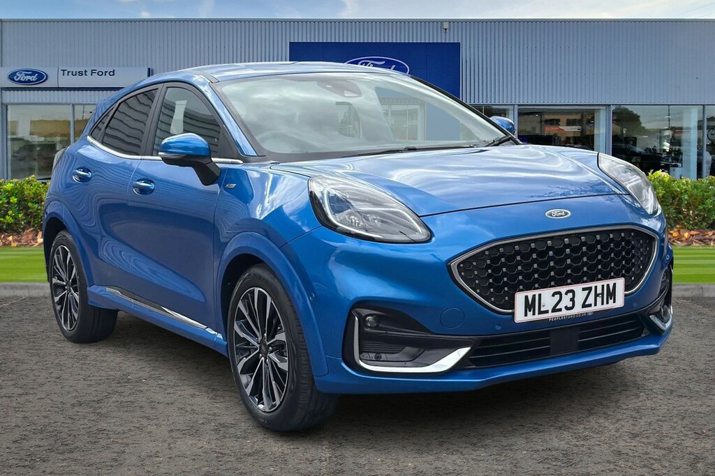 Ford Puma St-line Vignale Blue