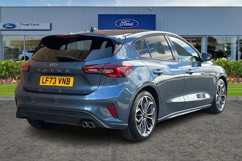 Ford Focus St-line X Blue #4