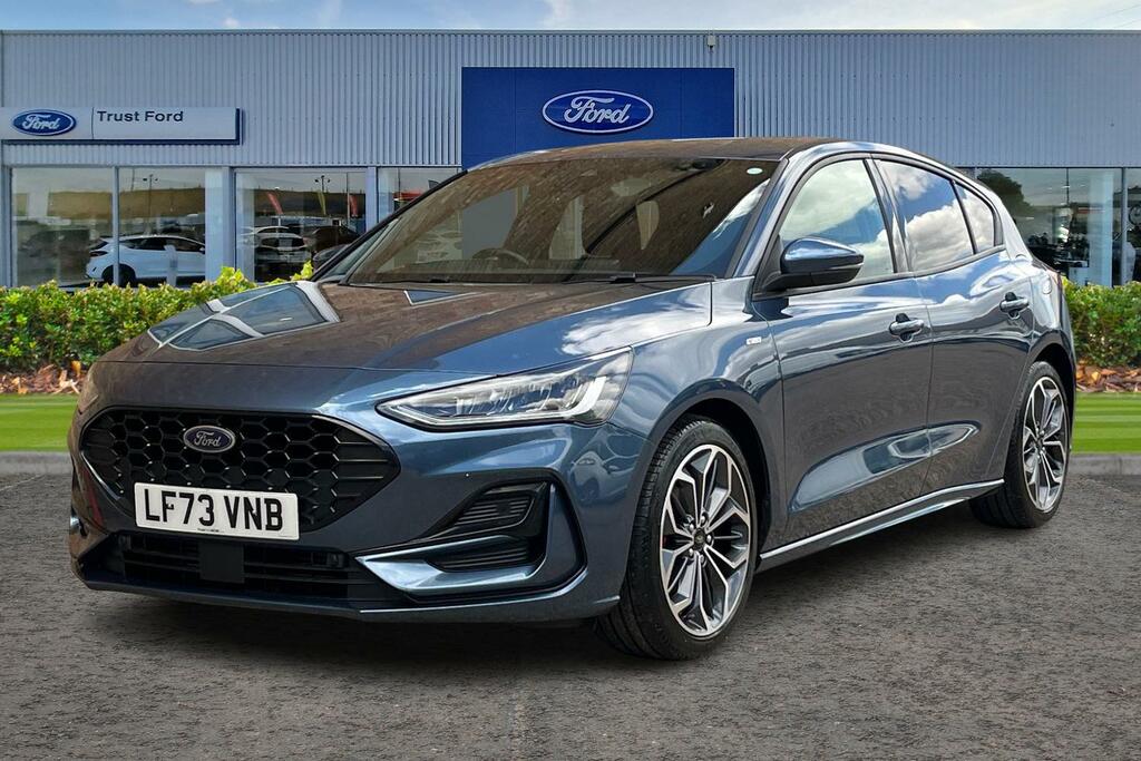 Ford Focus St-line X Blue #5