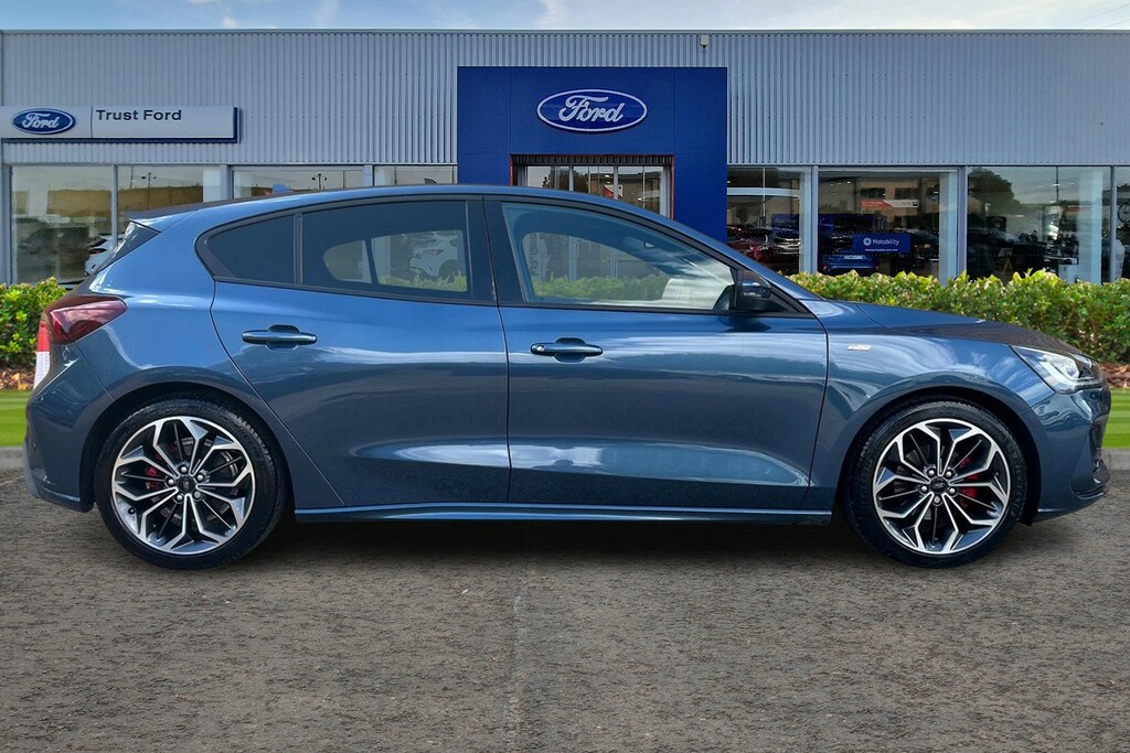 Ford Focus St-line X Blue #3