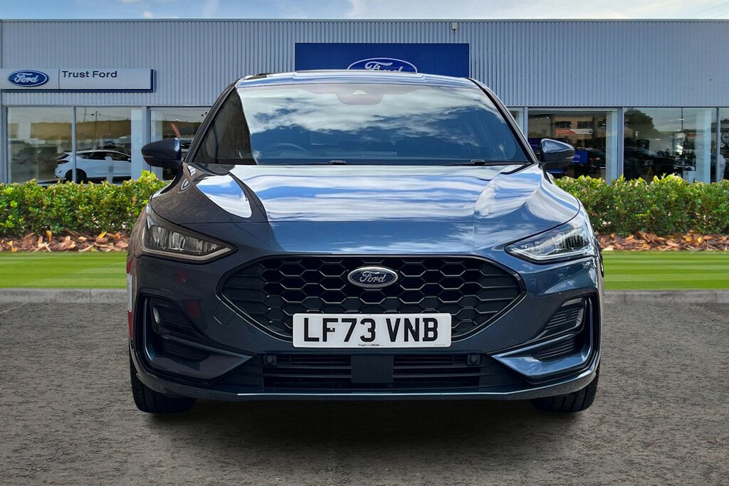 Ford Focus St-line X Blue #6