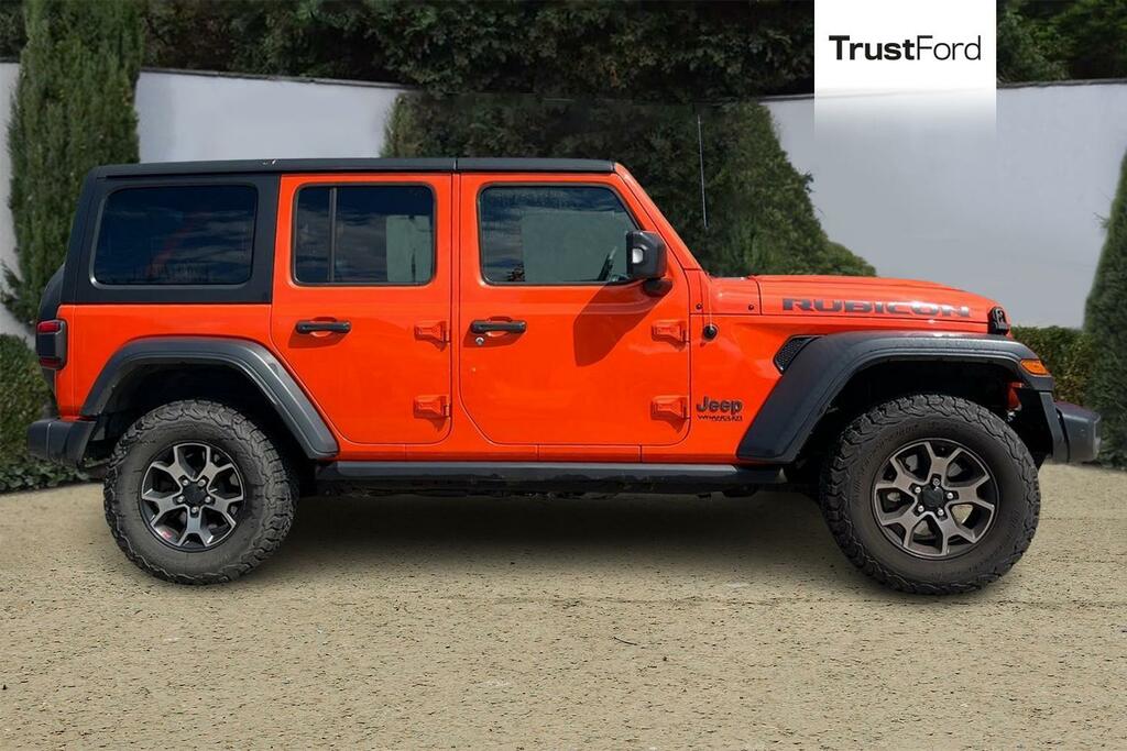 Jeep Wrangler Rubicon Orange #3