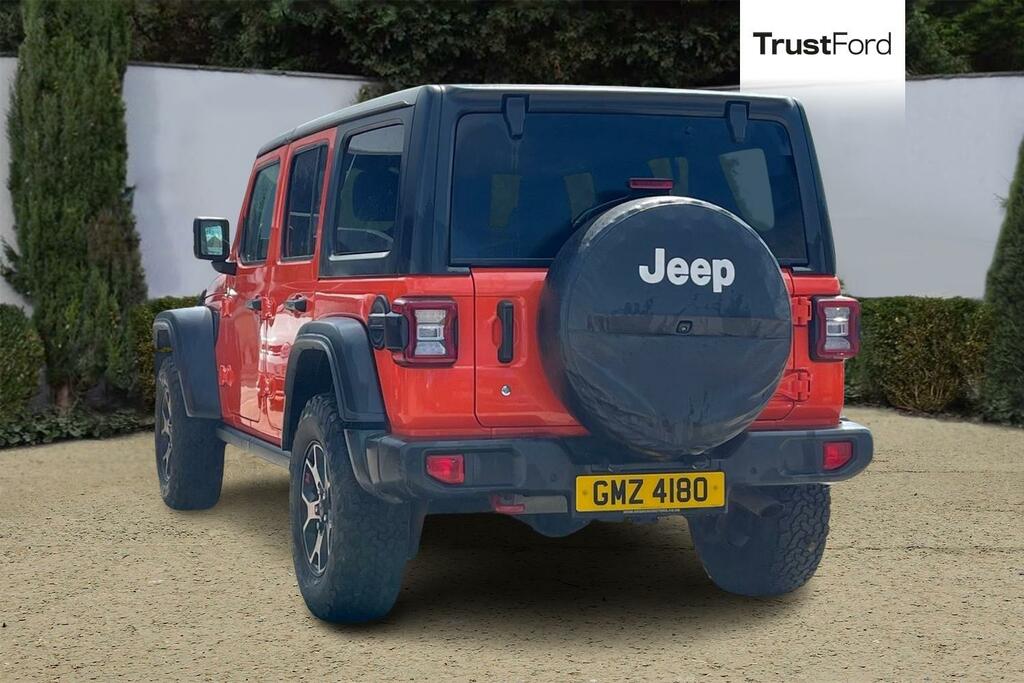 Jeep Wrangler Rubicon Orange #2