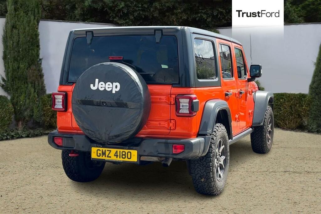 Jeep Wrangler Rubicon Orange #4