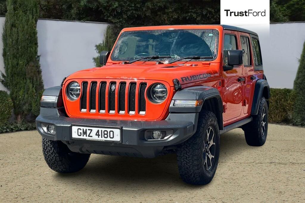 Jeep Wrangler Rubicon Orange #5