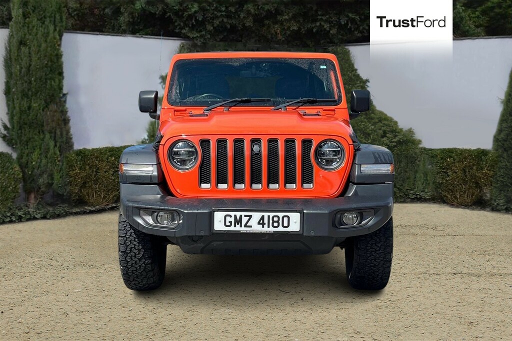 Jeep Wrangler Rubicon Orange #6