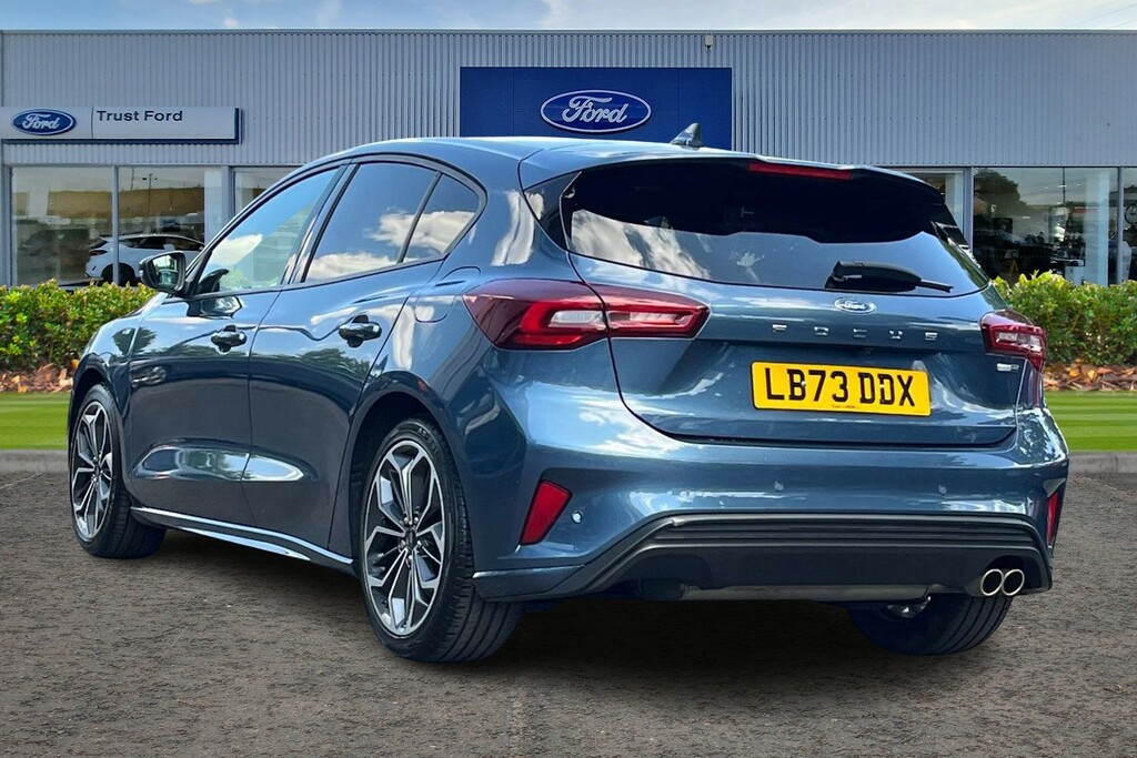 Ford Focus St-line X Blue #2