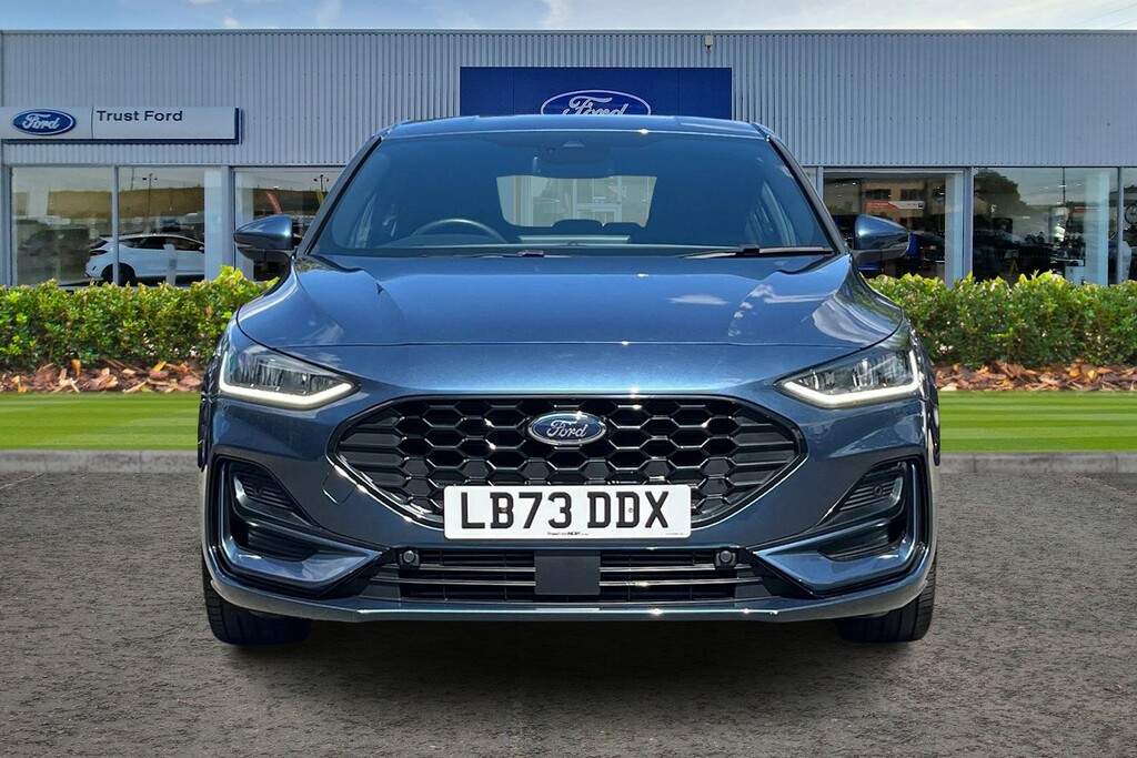 Ford Focus St-line X Blue #6