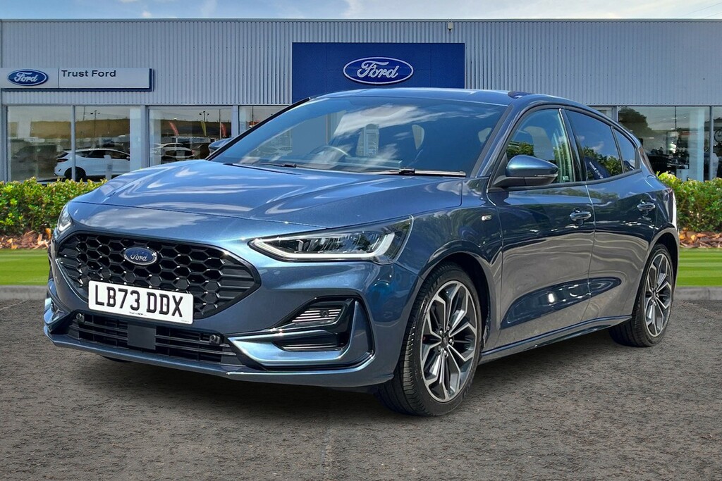Ford Focus St-line X Blue #5