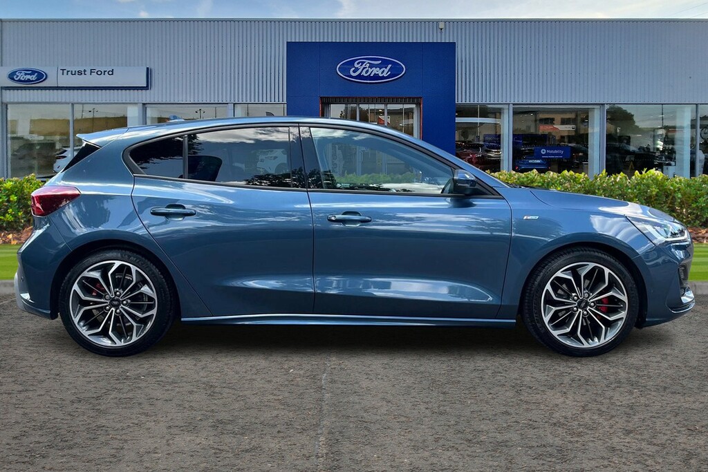 Ford Focus St-line X Blue #3