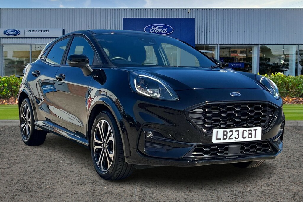Ford Puma 1.0T Ecoboost Mhev St-line Suv Hybrid M Black