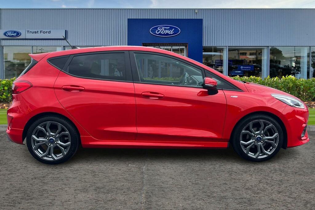Ford Fiesta 1.0 Ecoboost Hybrid Mhev 125 St-line Edition - TGZ9477 Red #3