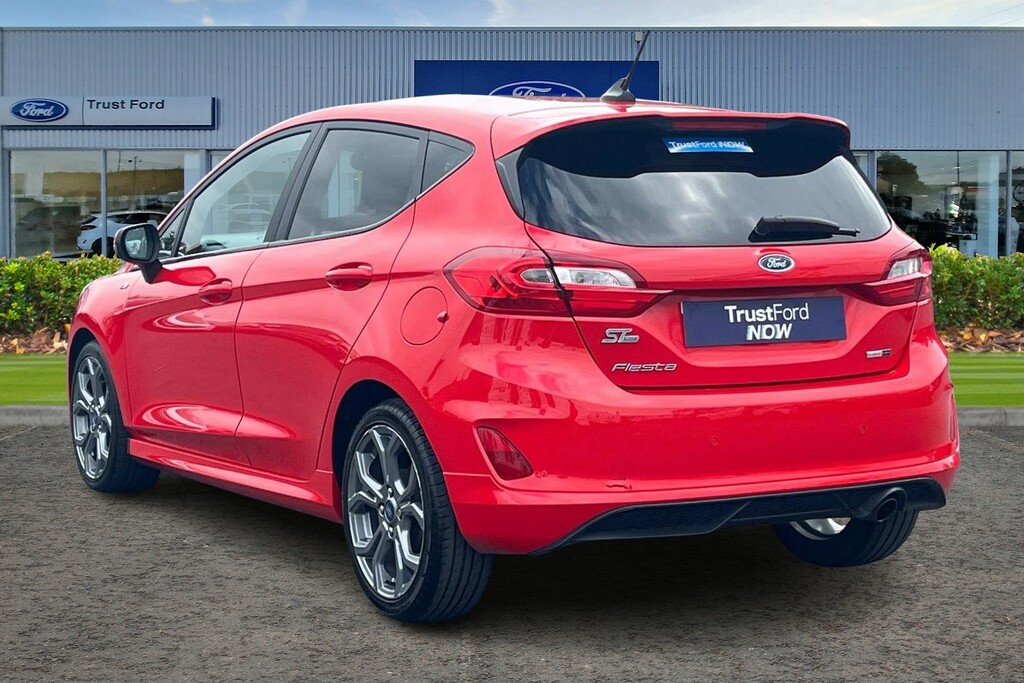 Ford Fiesta 1.0 Ecoboost Hybrid Mhev 125 St-line Edition - TGZ9477 Red #2