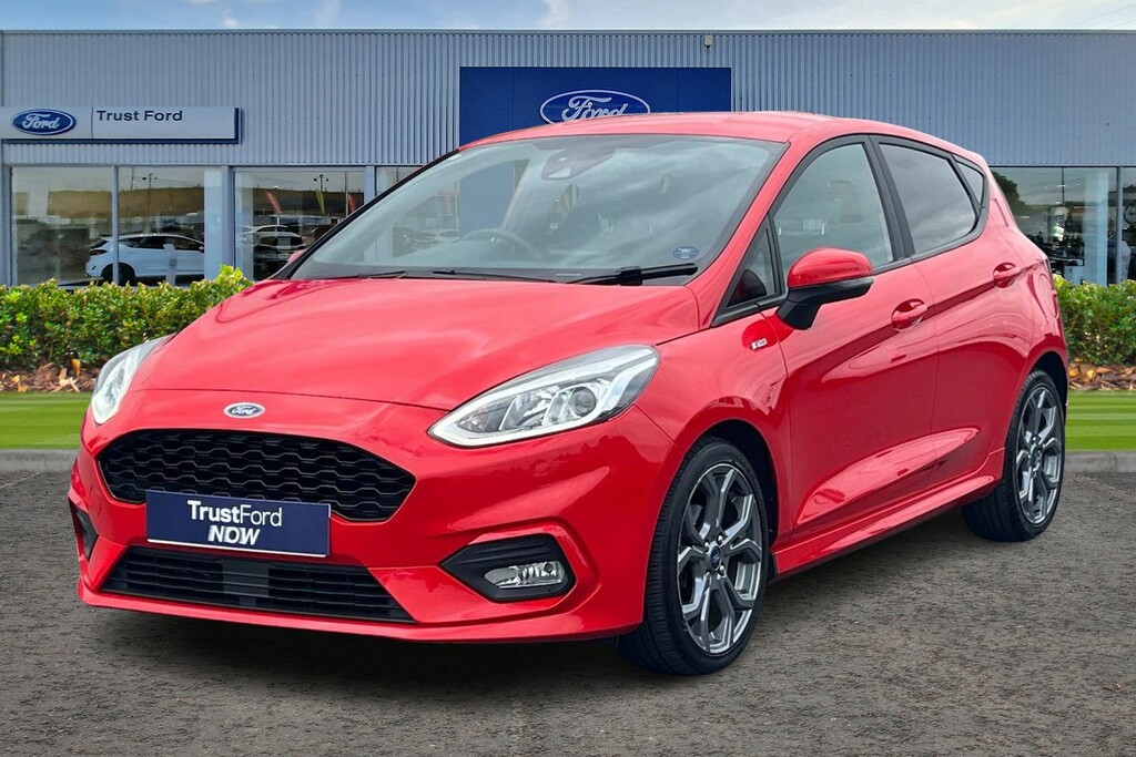 Ford Fiesta 1.0 Ecoboost Hybrid Mhev 125 St-line Edition - TGZ9477 Red #5