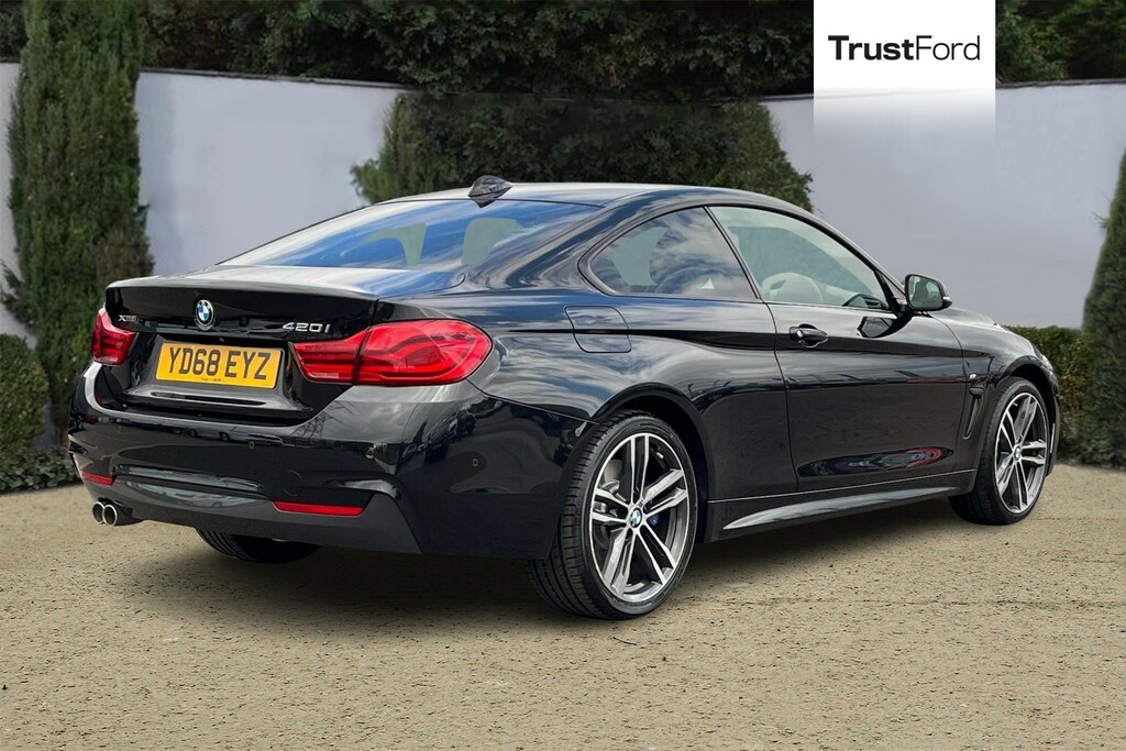 BMW 4 Series Gran Coupe 2.0 420I Gpf M Sport Coupe Xdrive Black #4